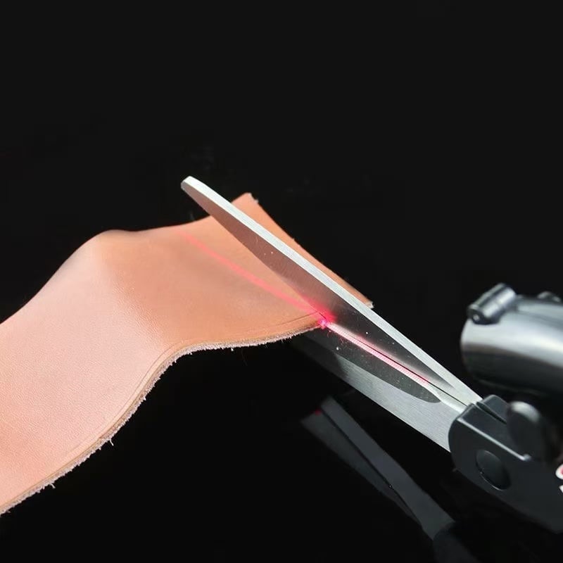 Infrared Laser Guided Scissors