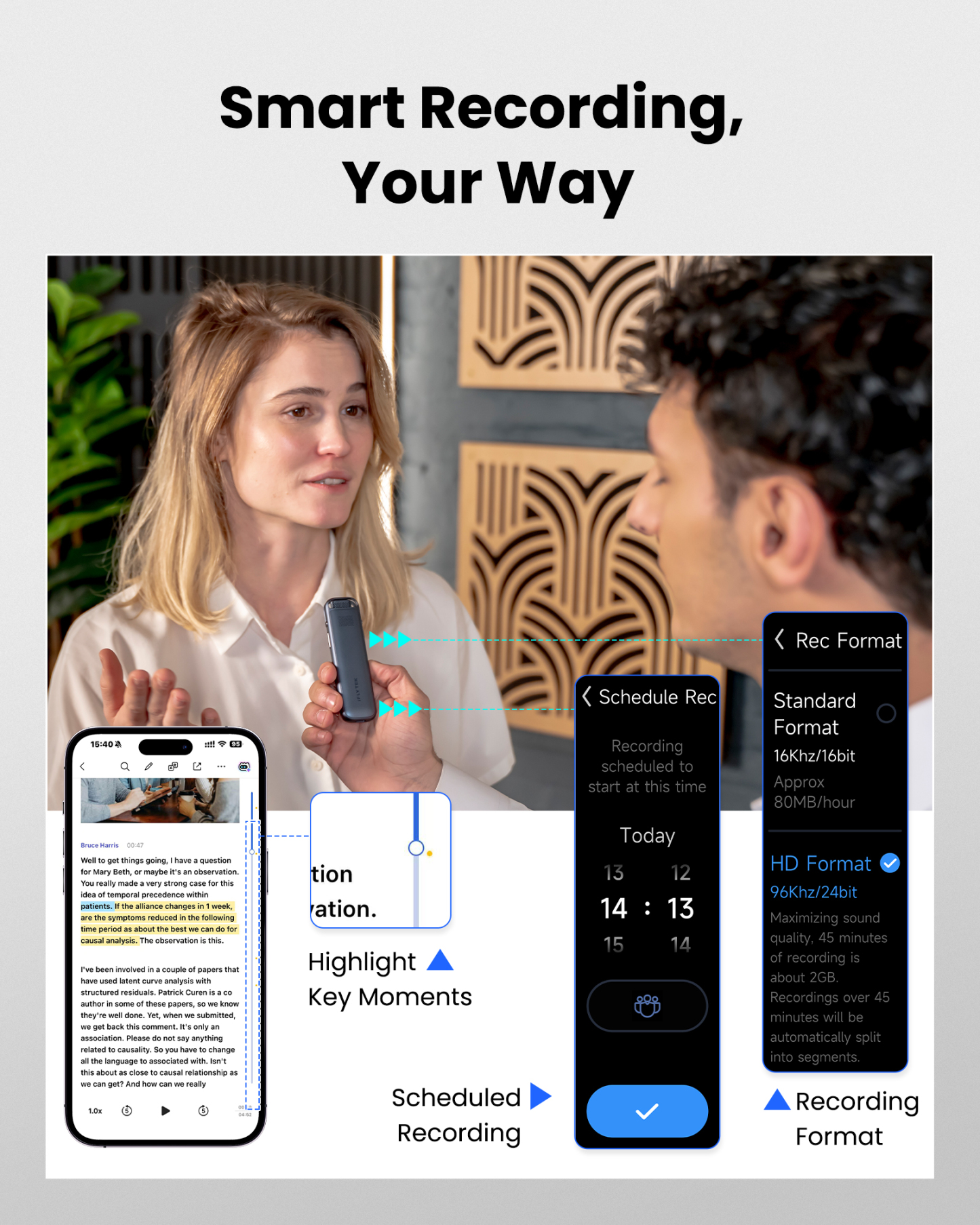 iFLYTEK AI Recorder P1 Pro