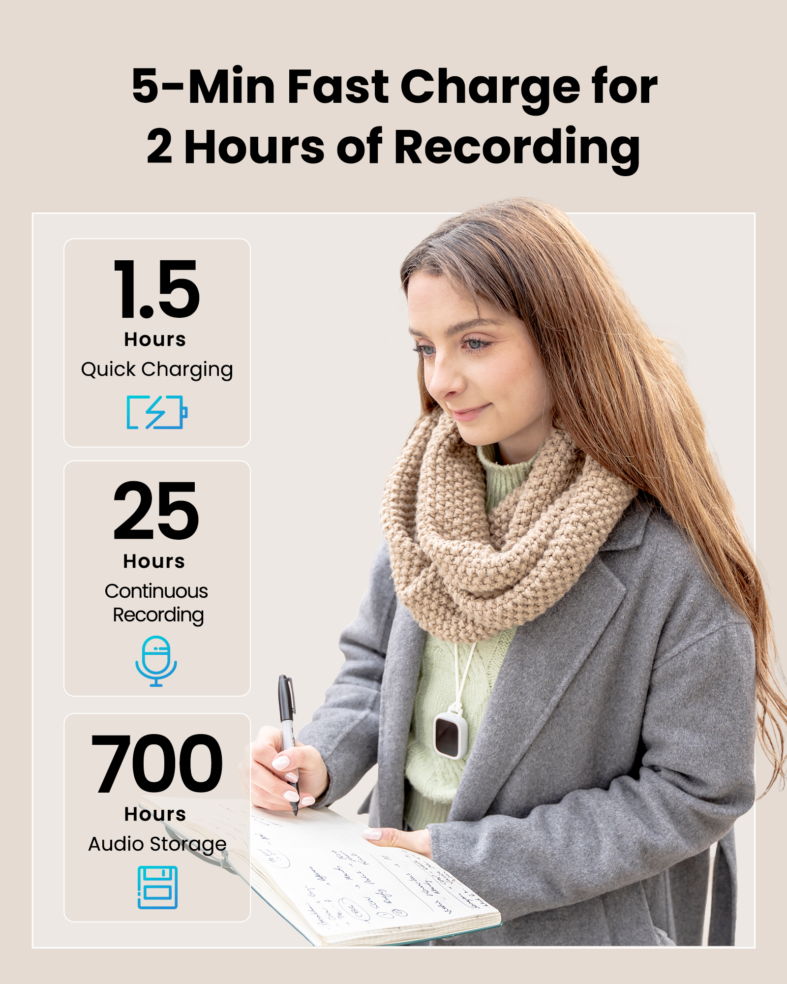 iFLYTEK AI Recorder P1