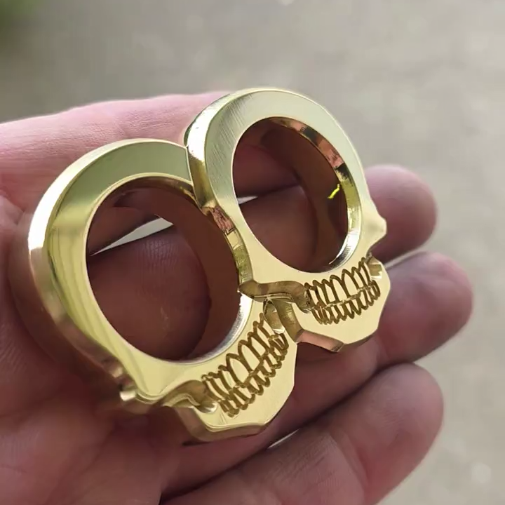 Double Intimidation Double-Ring Finger Sleeve