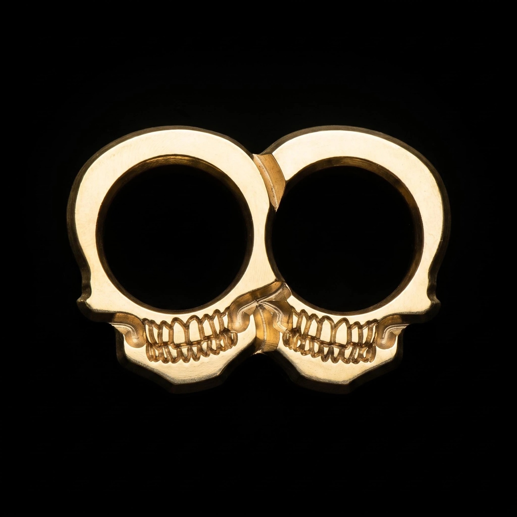 Double Intimidation Double-Ring Finger Sleeve