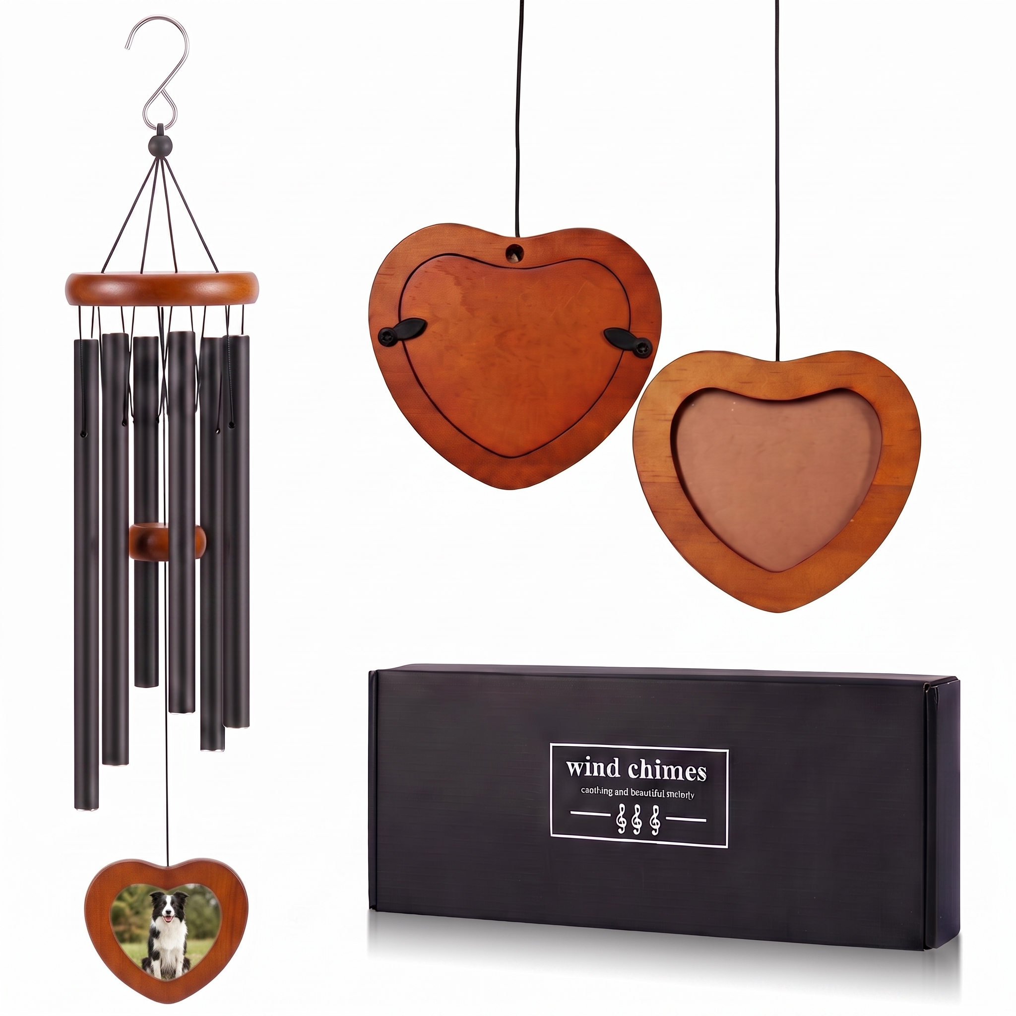 MQAAUP Dog Memorial Gifts, 24-inch Pet Memorial Wind Chime, Condolence Gift for the Loss of a Beloved Dog, Pet Memorial and Remembrance Gifts, Keepsakes to Honor a Loved One