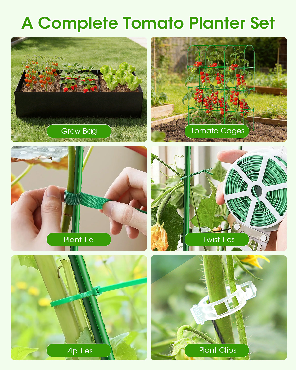 50"x64" Cucumber Trellis with for Climbing Plants, Garden Trellis with Grow Bags, Metal Plant Trellis with Garden Netting for Vegetables Flowers Fruits (U-4 Arches)