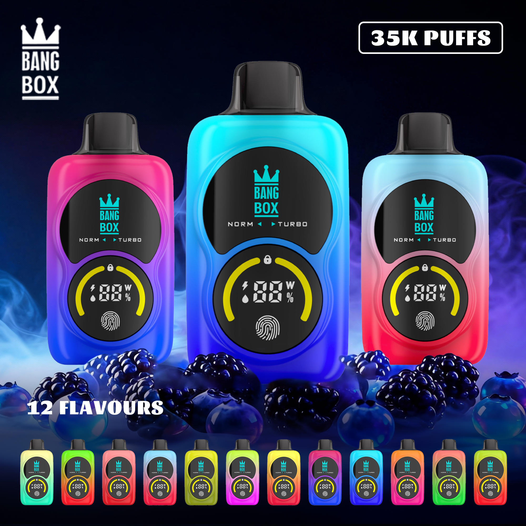 🎁3 db-os BANG BOX 35000 Puffs 2 in1 Flavor Disposable Vape ¨C Titokdoboz ¨¢rzuhan¨¢s!