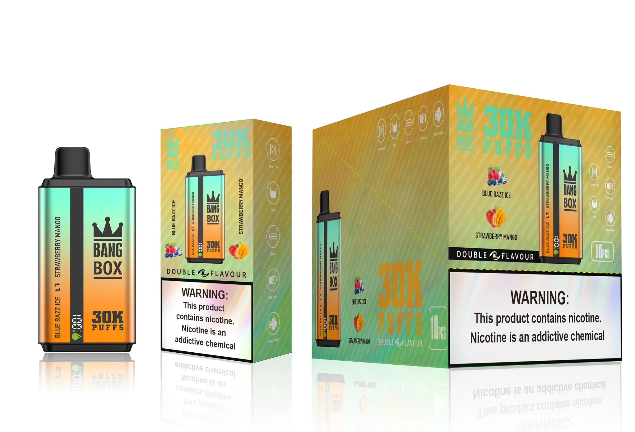 BANG BOX 30000 Puffs Double Flavor Disposable Vape