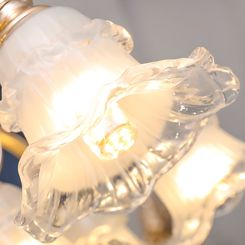 11-Light 4-Tier Chandelier with Adjustable Height