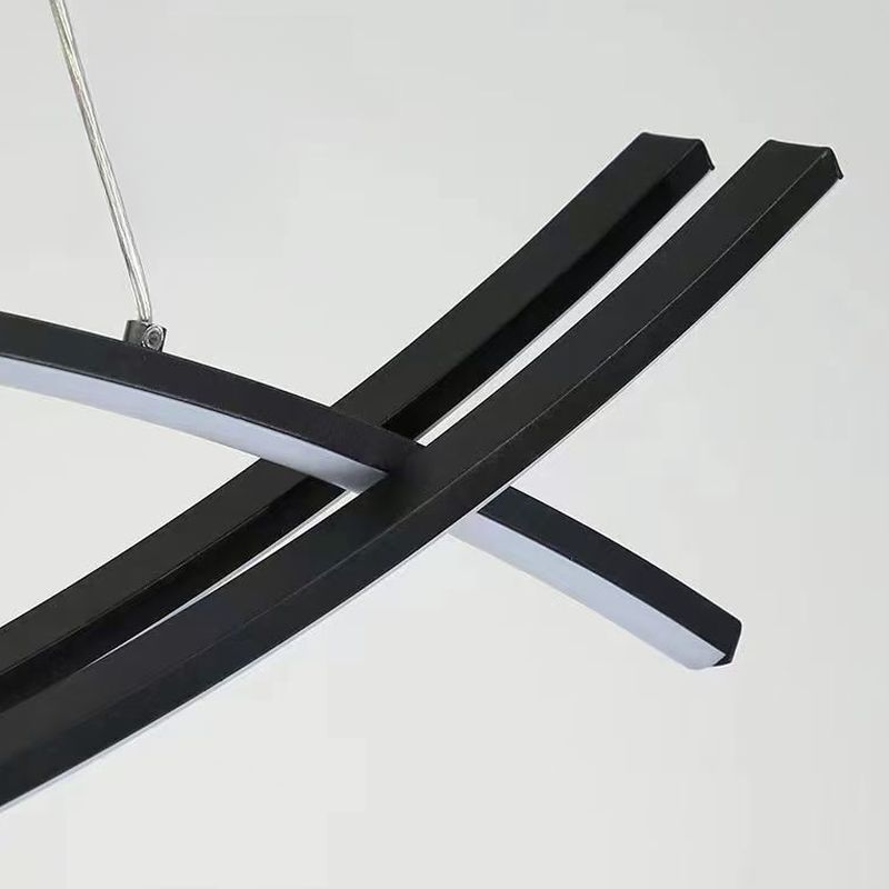 47.5-Inch 3-Light Polygonal Kitchen Island Pendant Light with Adjustable Hanging Length and 3 Colour Temperatures