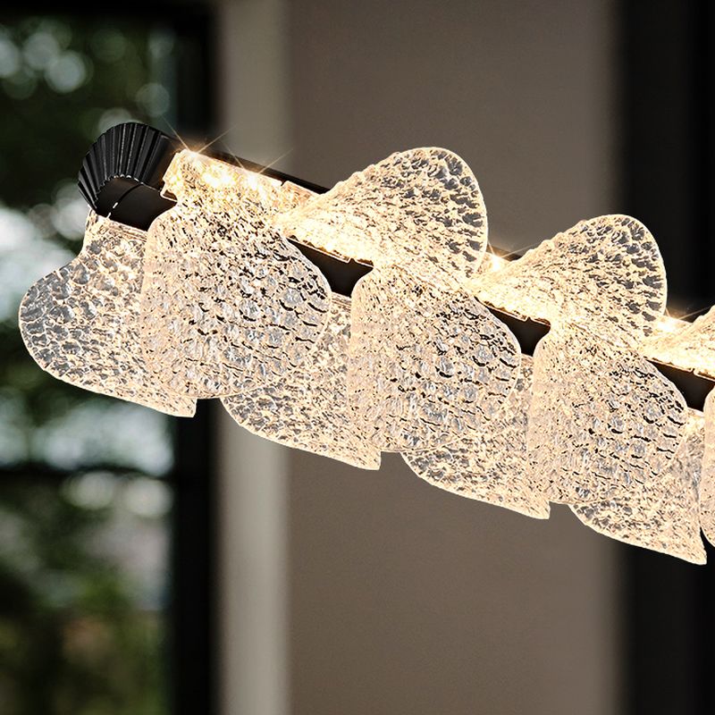 59-Inch 2-Light Polygonal Pendant Light with Adjustable Hanging Length and 3 Colour Temperatures