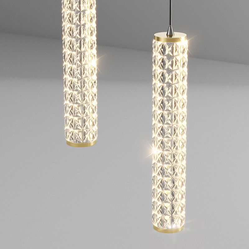 Translucent LED Ceiling Light with Geometric Shade and 3-Level Dimming