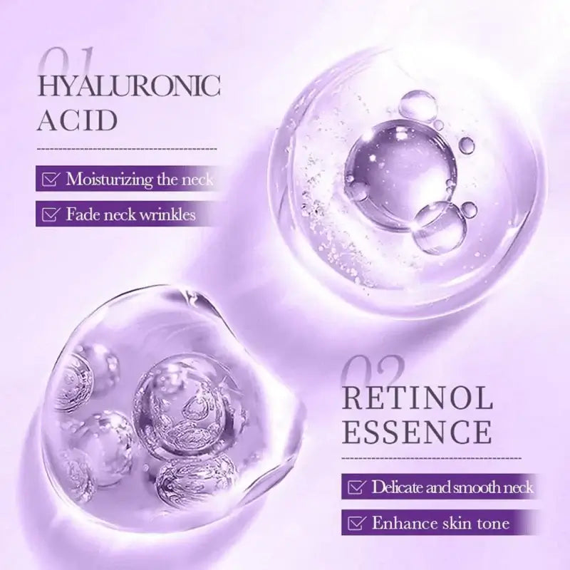 ✨Instant Neck Lift Cream — ✨ Infused with Retinol & Hyaluronic Acid | Firms the Neck, Reduces Wrinkles & Double Chin
