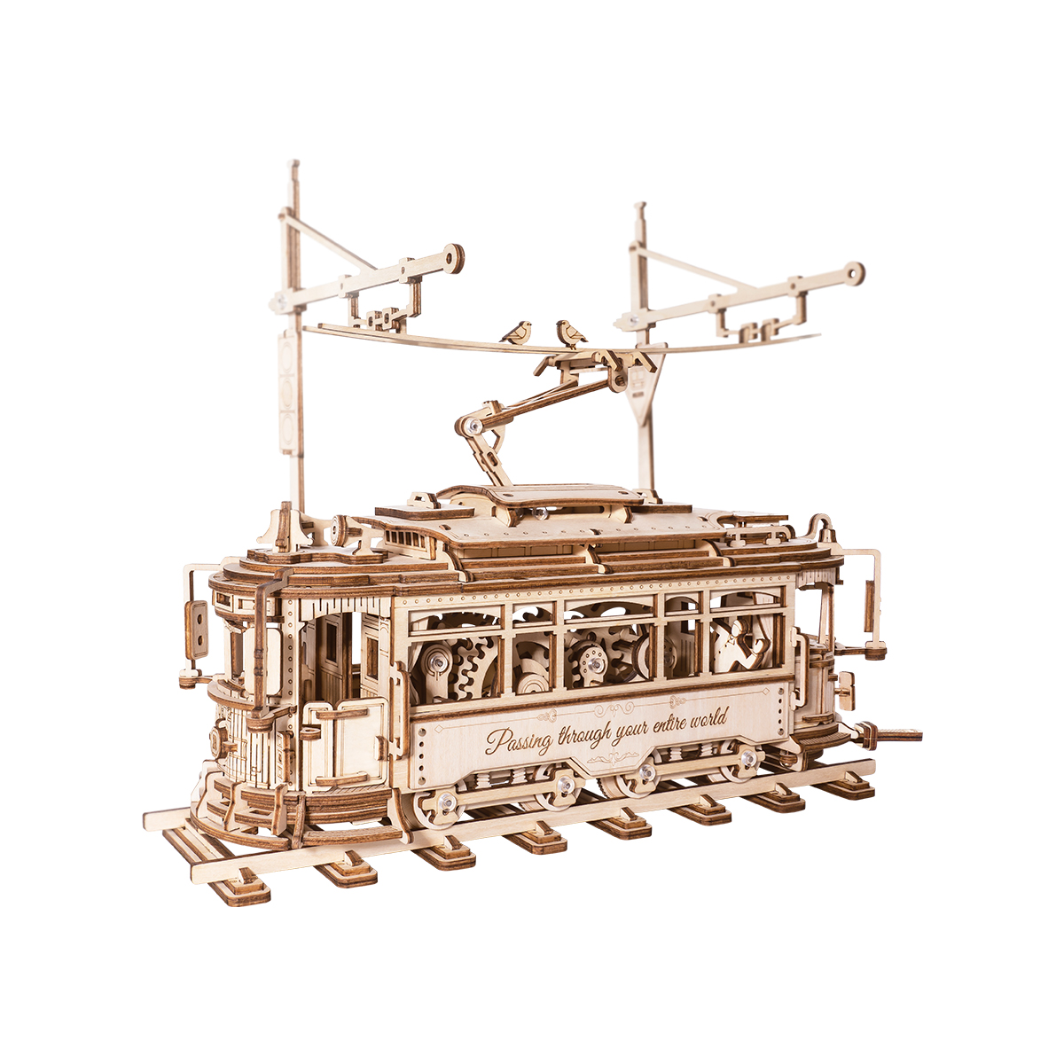 ROKR Classic City Tram LK801 vor weißem Hintergrund