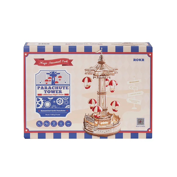 Parachutetoren EA01 detailaanzicht