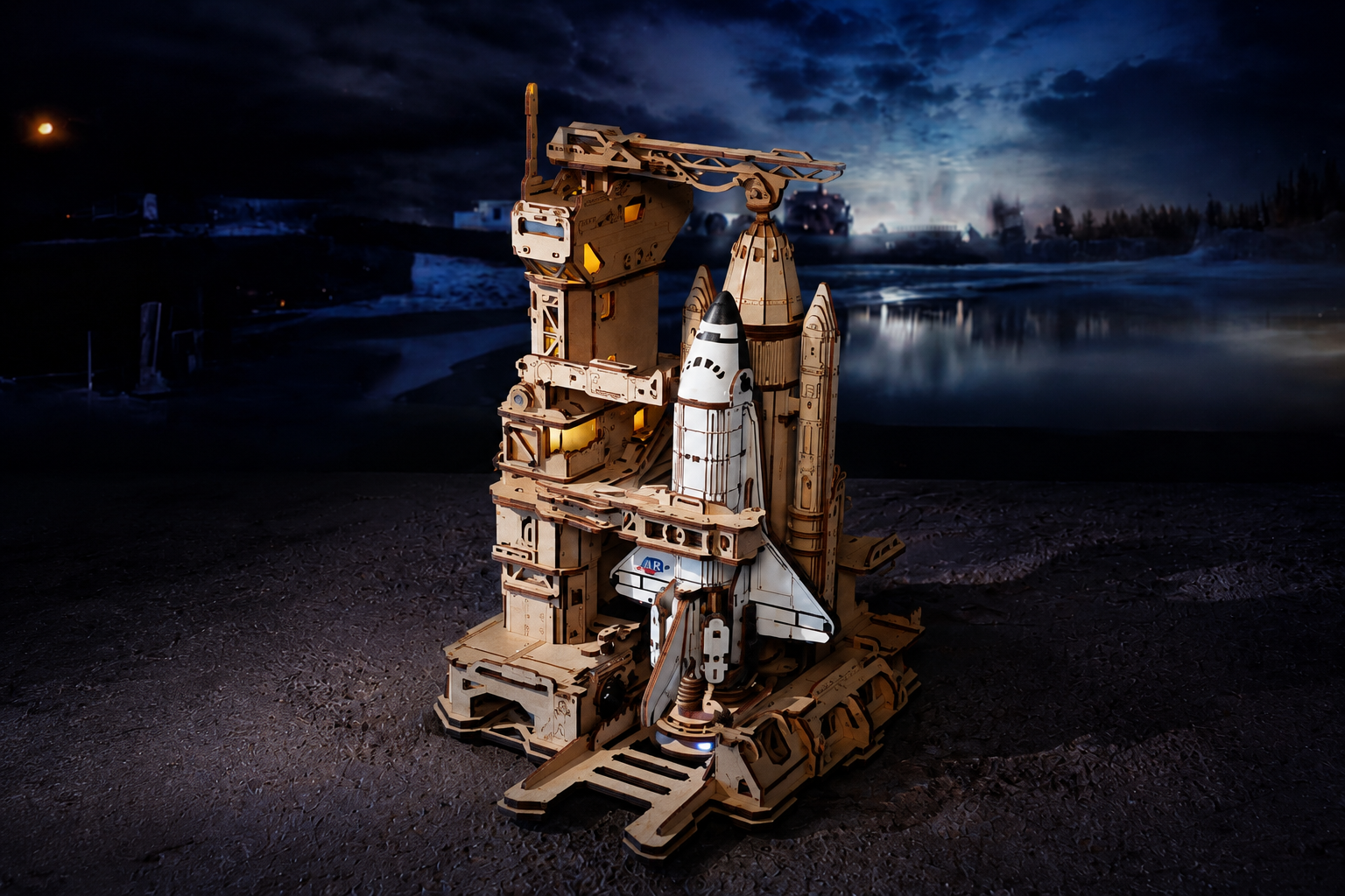 ROKR Space Shuttle LKA02 in het navigatiemenu