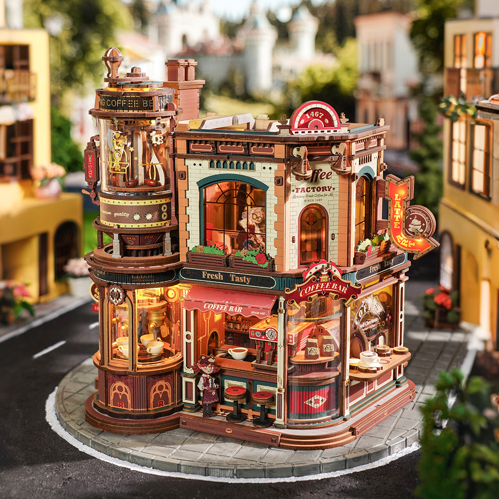 ROKR Dream Coffee Factory EAB02 als mechanische muziekdoos