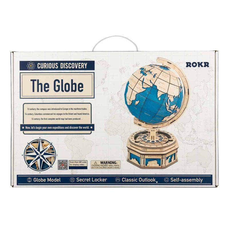 Parte frontal de la caja con el globo — ST002