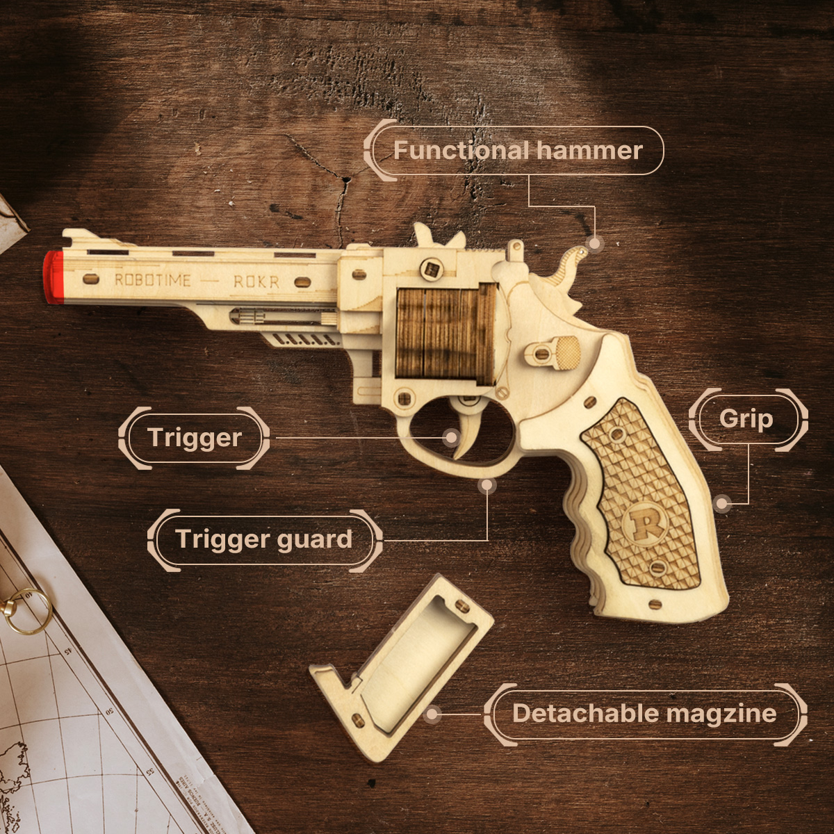Modelo Corsac M60 sobre fondo blanco — LQ401