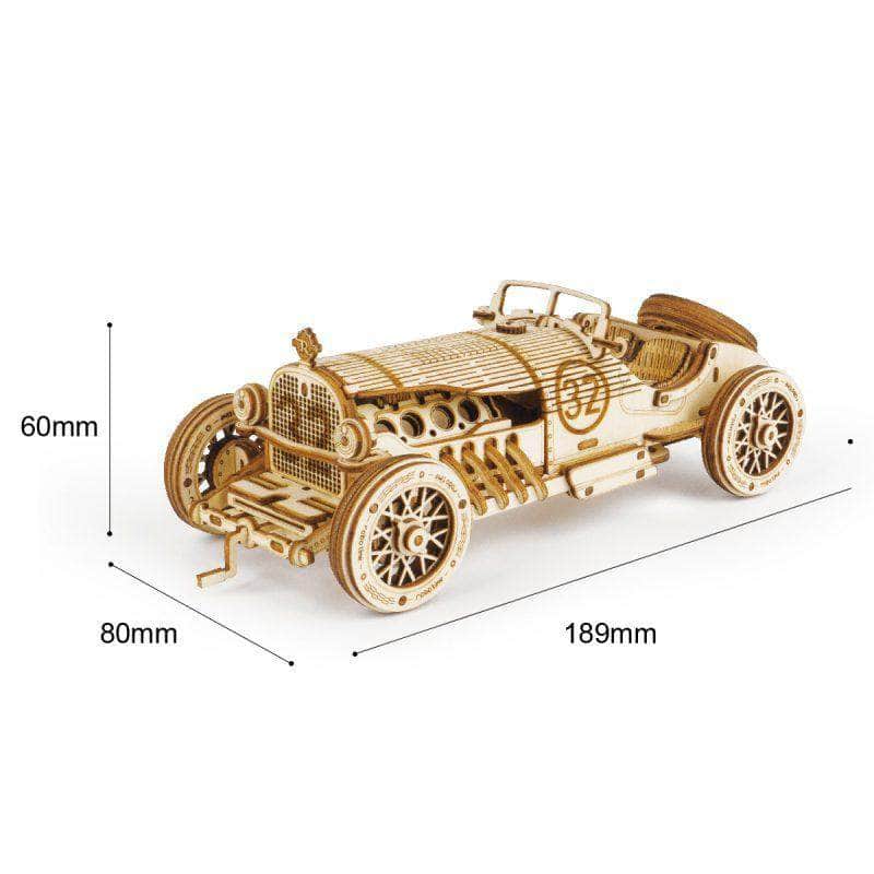 Esquema de dimensiones de la maqueta: 8 × 18,9 × 2,4 cm — MC401