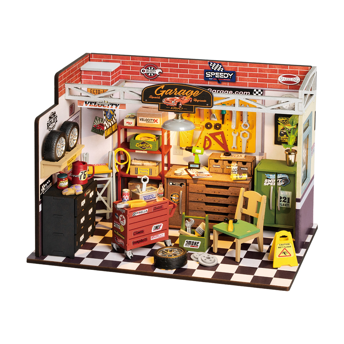Kit maison miniature Rolife DIY - Garage Atelier DG165 galerie image 2