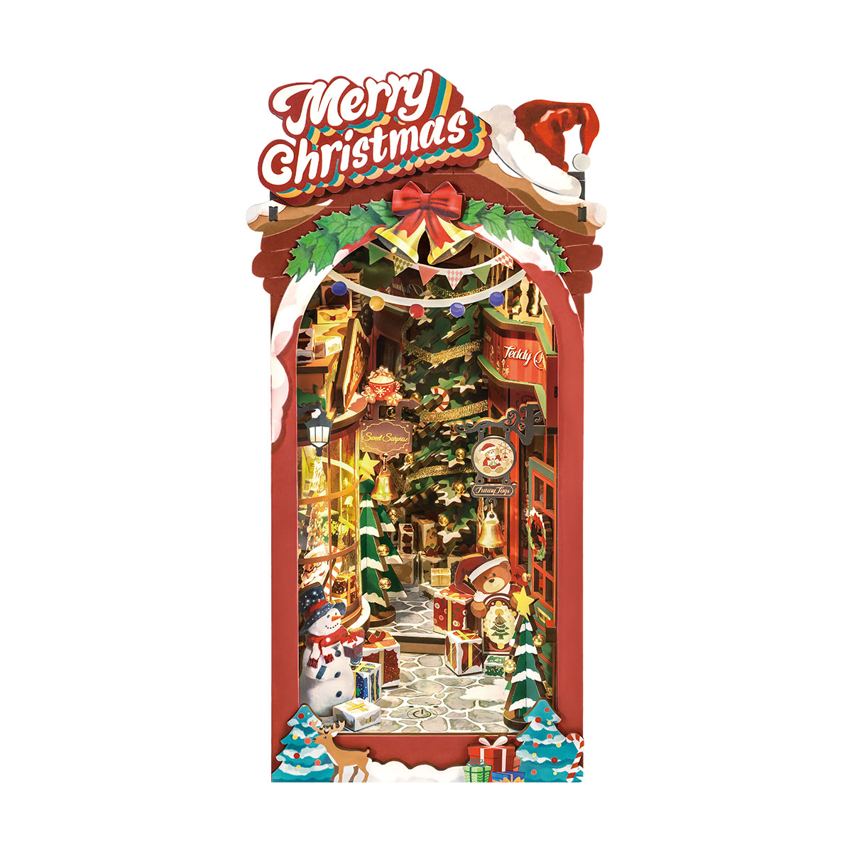 Kit de DIY Book Nook Rolife - Christmas Street TGC06 galerie image 2