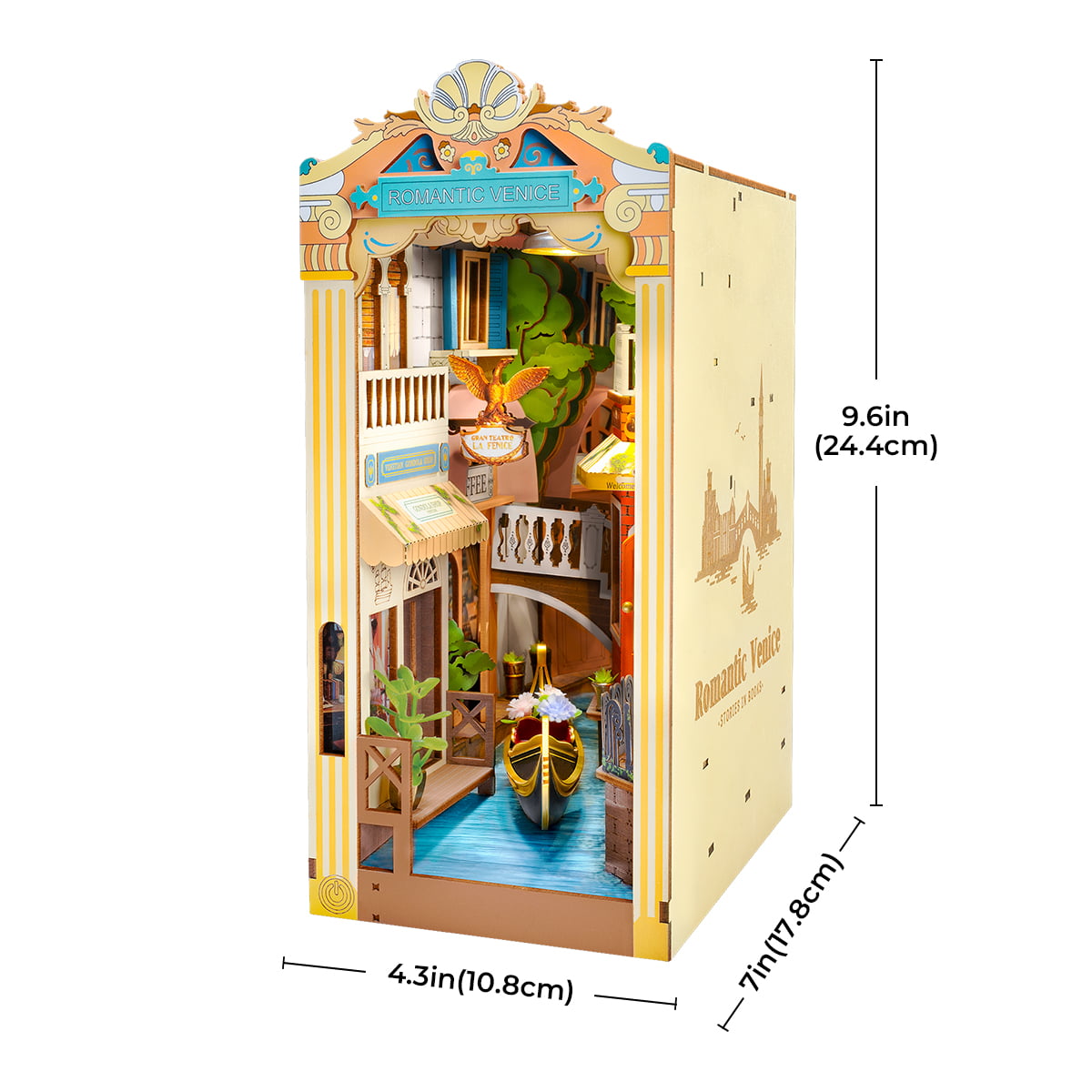 Rolife DIY Book Nook - Venise romantique TGB08 galerie image 7