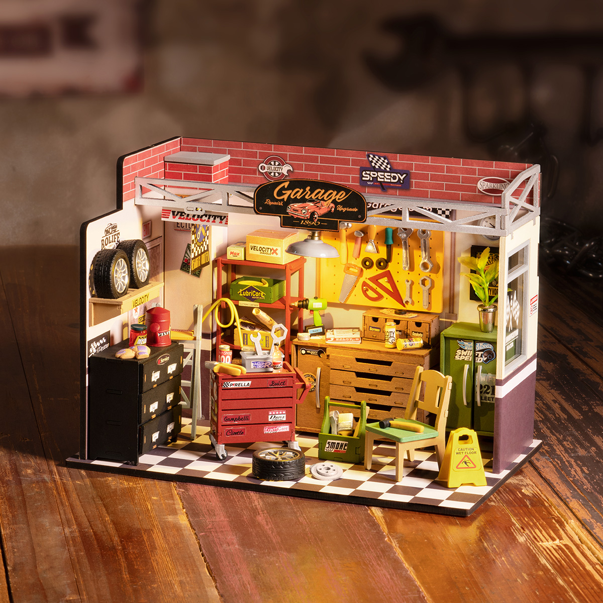 Kit maison miniature Rolife DIY - Garage Atelier DG165 galerie image 1