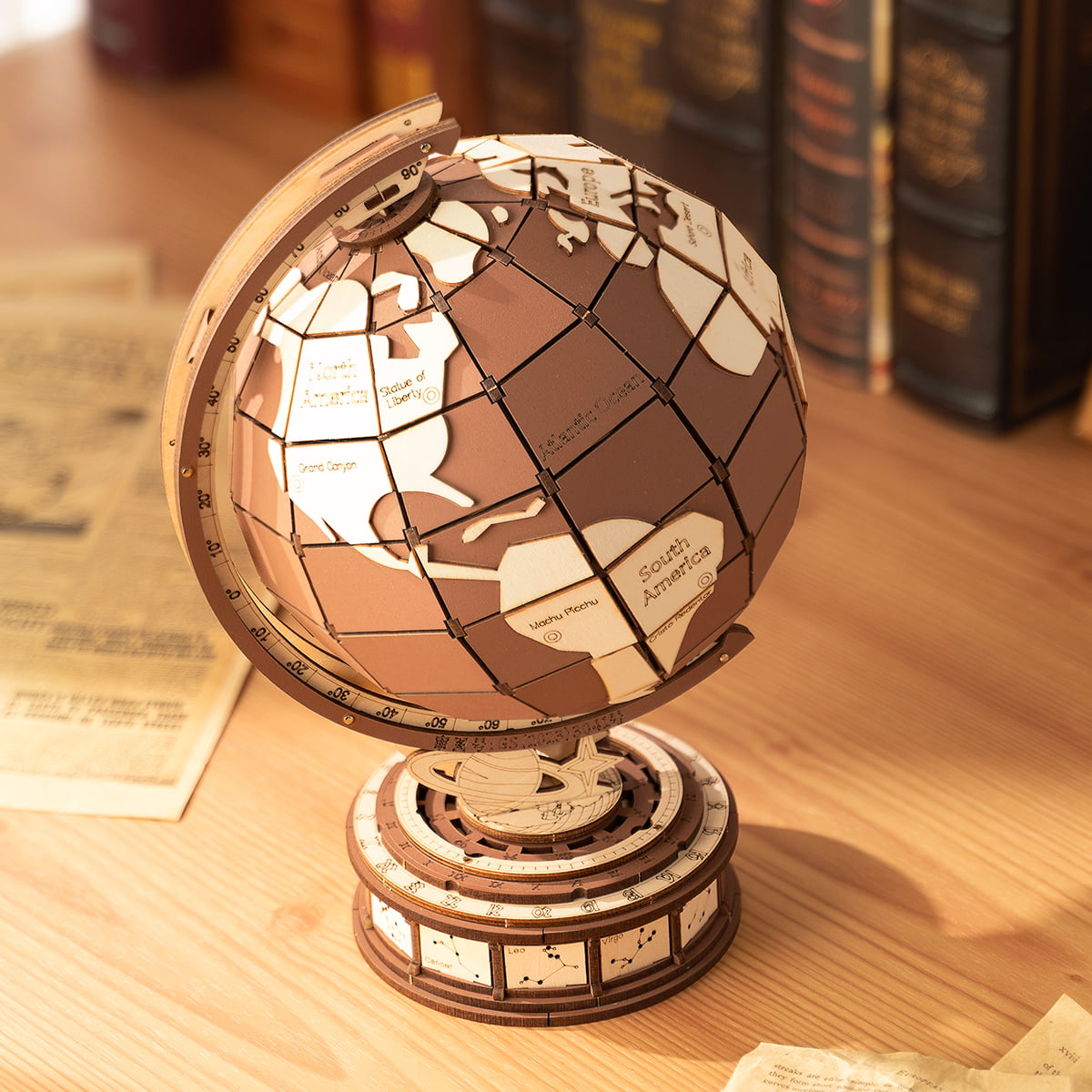 Puzzle en bois 3D Rolife - Global Wonders TGM01 galerie image 3