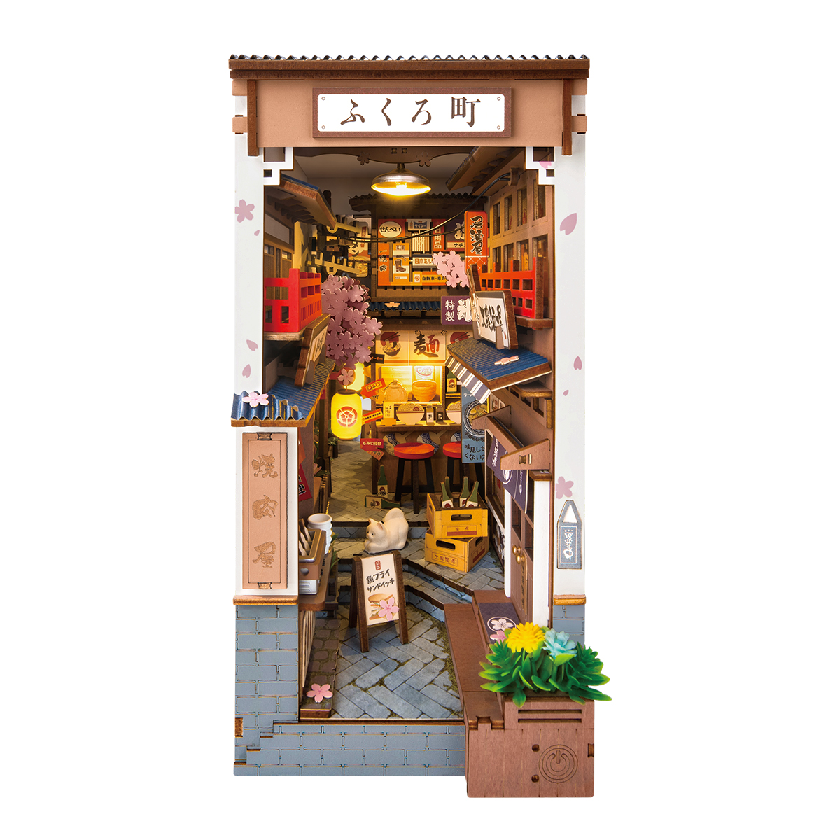 Rolife DIY Book Nook - Sakura Wine Alley TGB11 vue alternative du produit