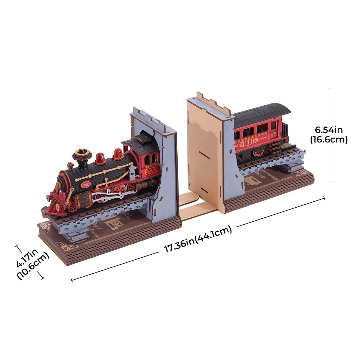 Rolife DIY Book Nook - Century Train TGE01 galerie image 6