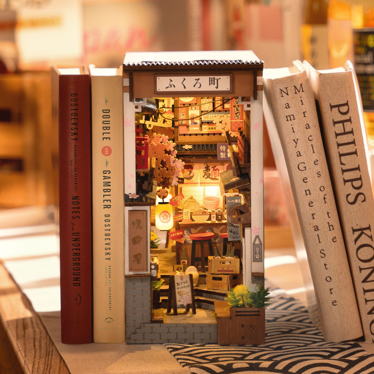 Kit de DIY Book Nook Rolife - Sakura Wine Alley TGB11 galerie image 6