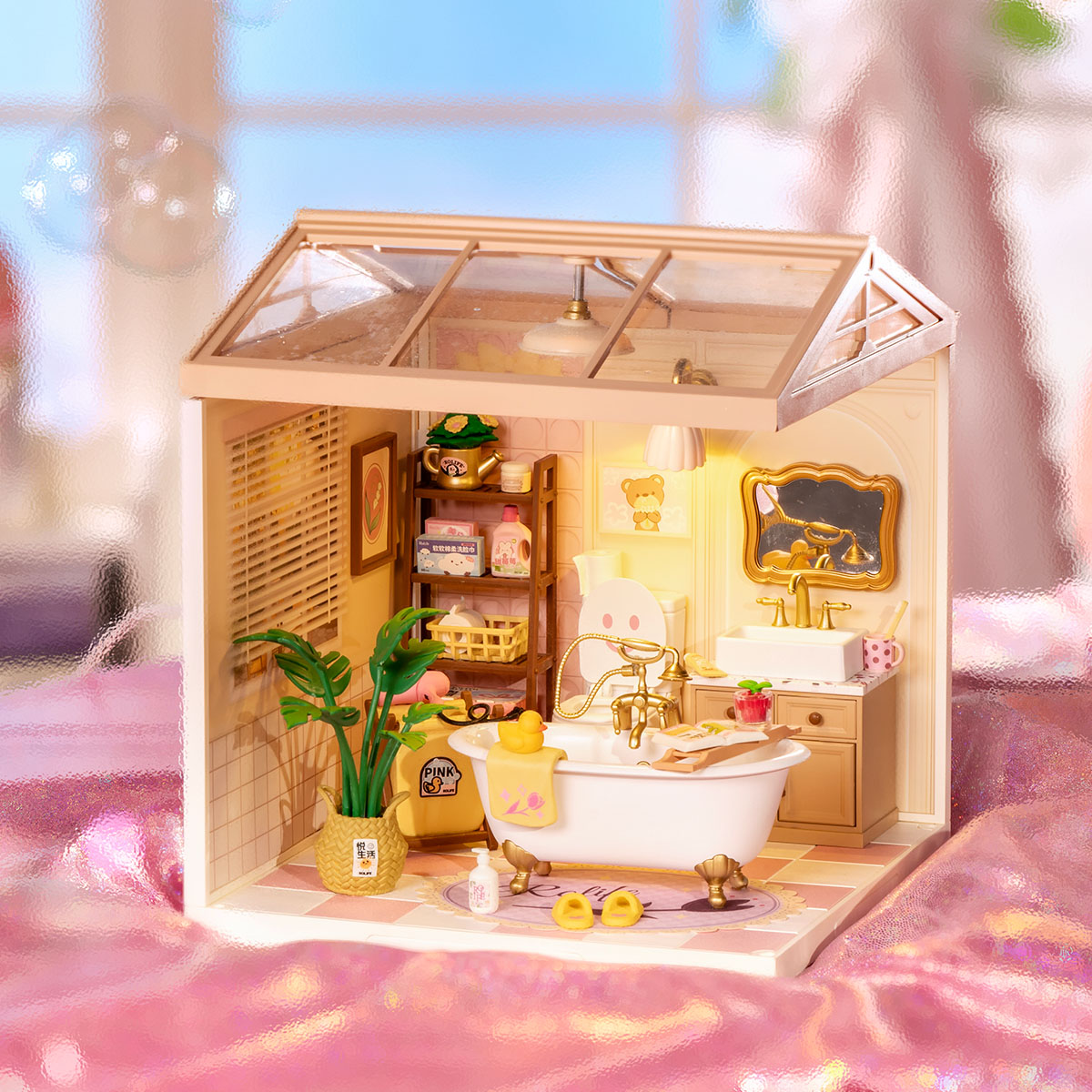 Rolife Super Creator Maison miniature 4 en 1 en forme de L, galerie image 10