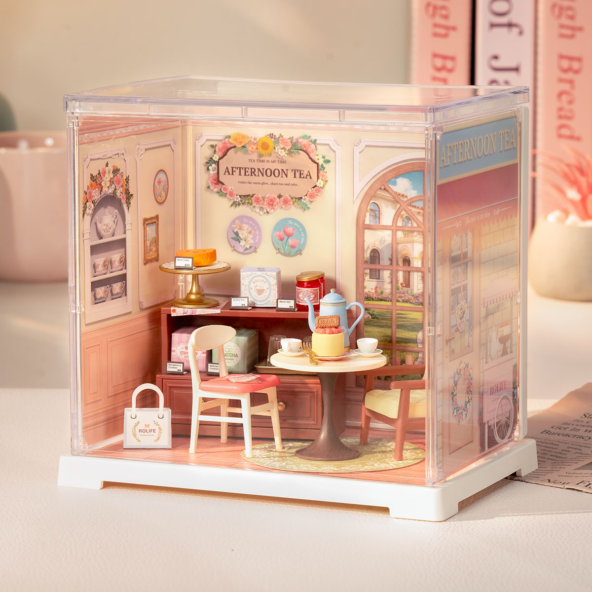 Rolife Mini Super Creator DIY Miniature House Shop Ensembles