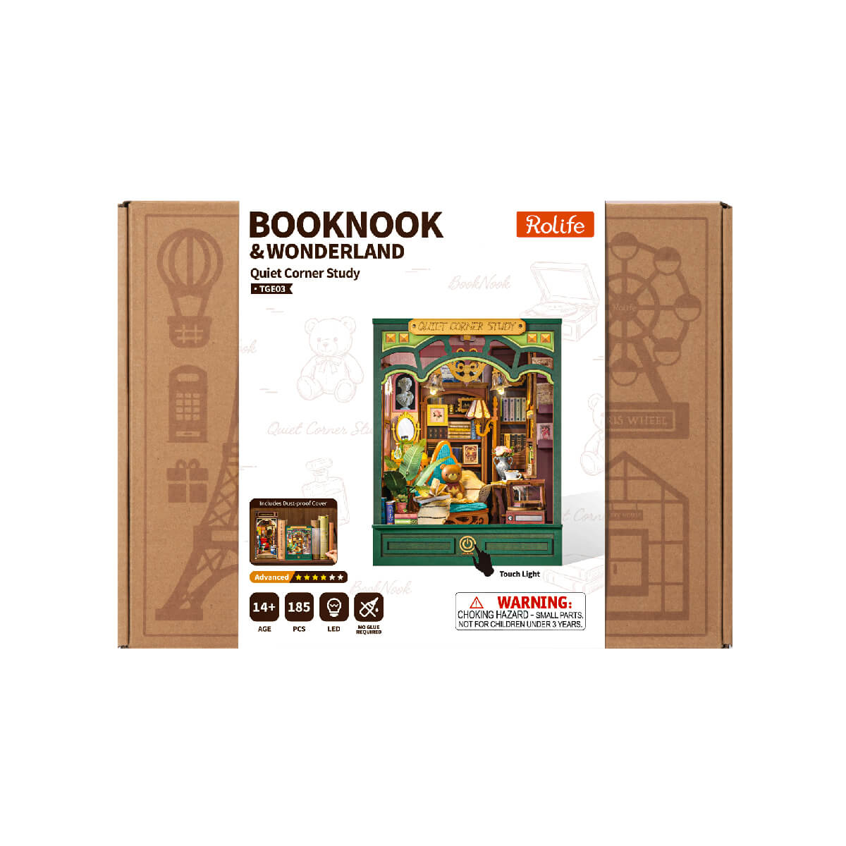 Rolife DIY Book Nook - étude de coin tranquilleTGE03