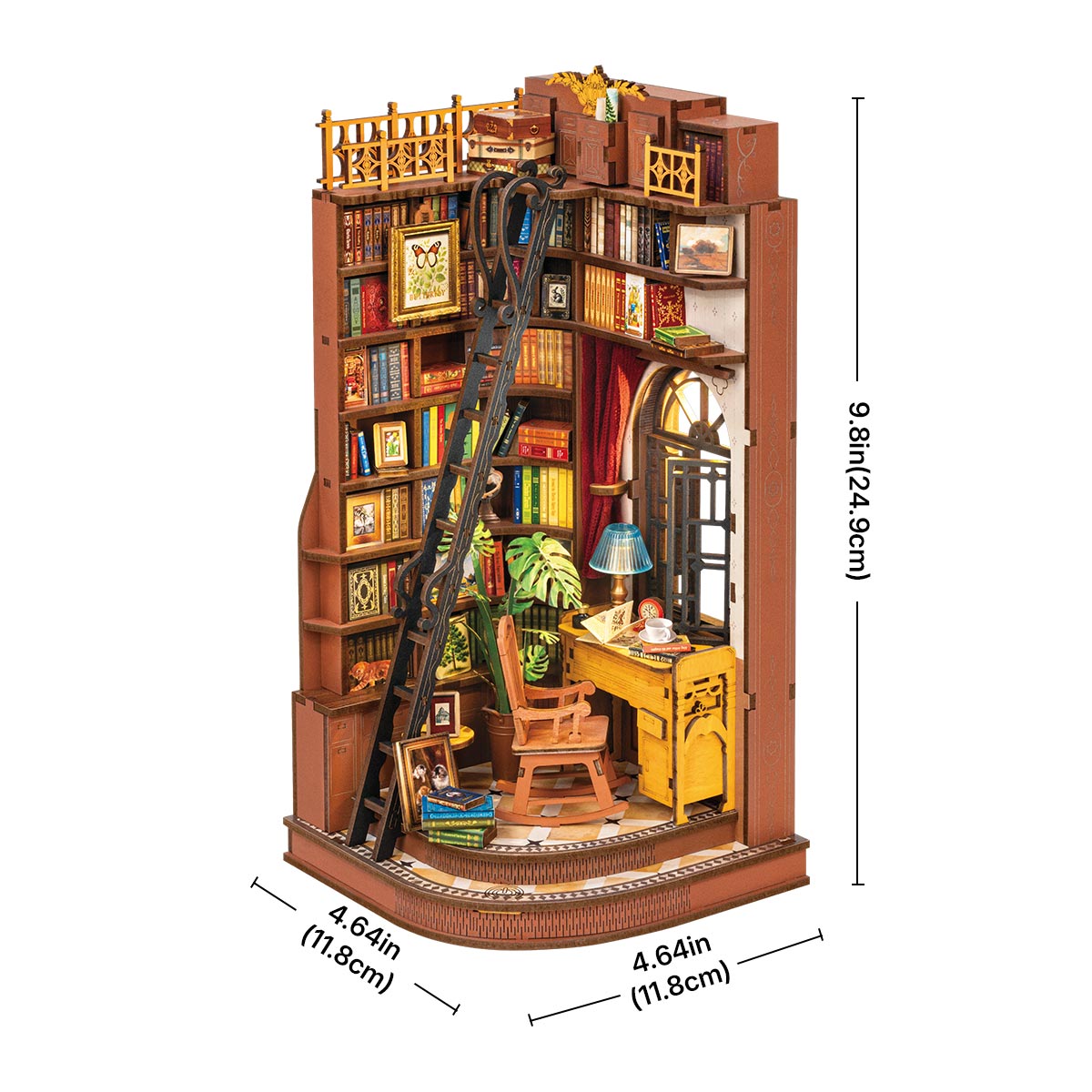 Rolife DIY Book Nook - Silent Corner Study TGE02 galerie image 7