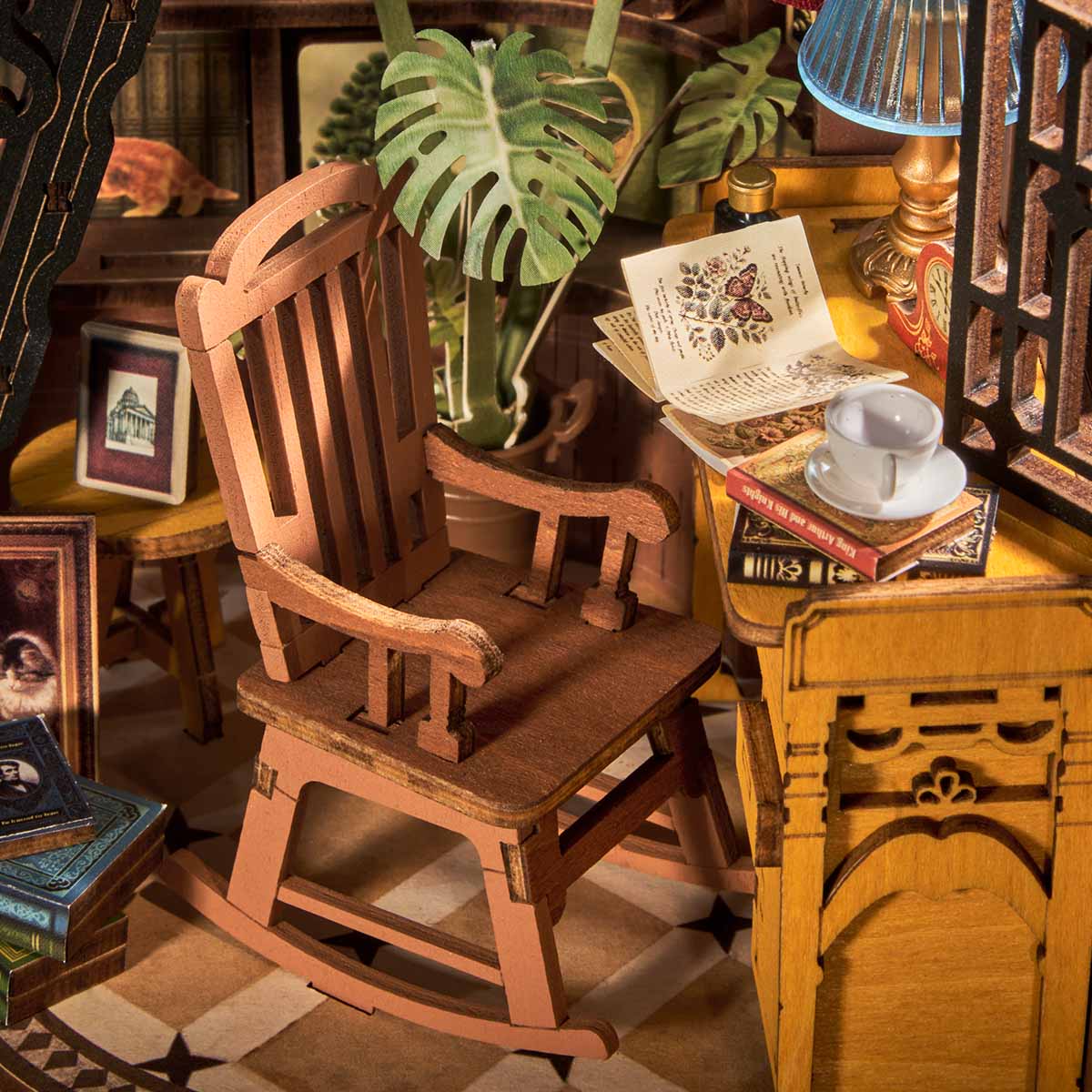 Rolife DIY Book Nook - Silent Corner Study TGE02 galerie image 4