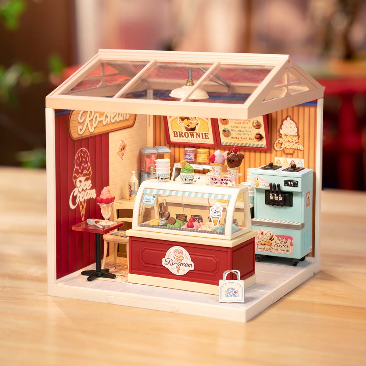 Maison miniature Rolife Super Creator - Crème glacée savoureuse DW018B