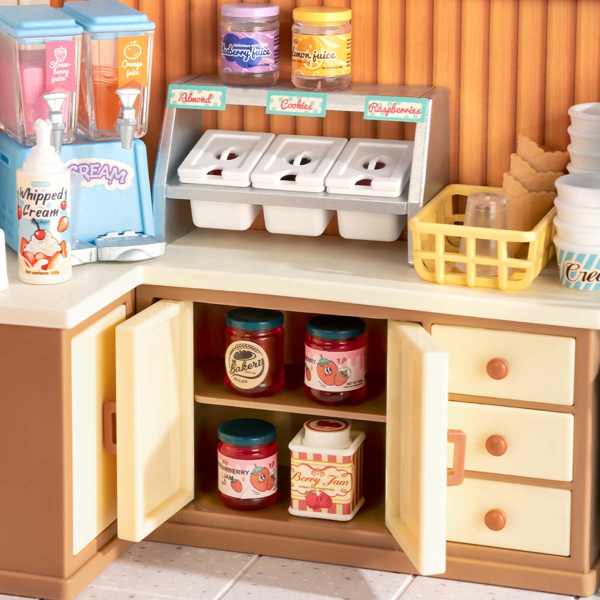 Maison miniature Rolife Super Creator - Crème glacée savoureuse DW018B