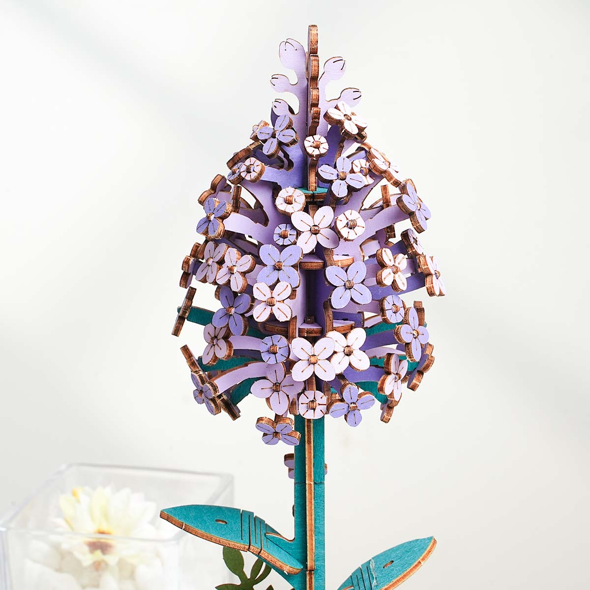Rowood DIY Fleur en bois Lilas TW021 galerie image 4