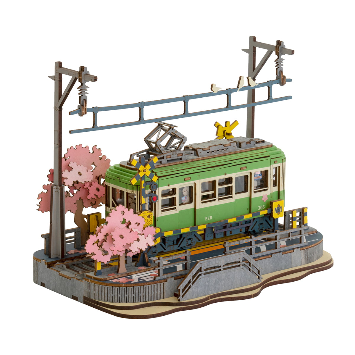 Rolife 3D-Holzpuzzle – Sakura Journey TGS02, Galeriebild 2