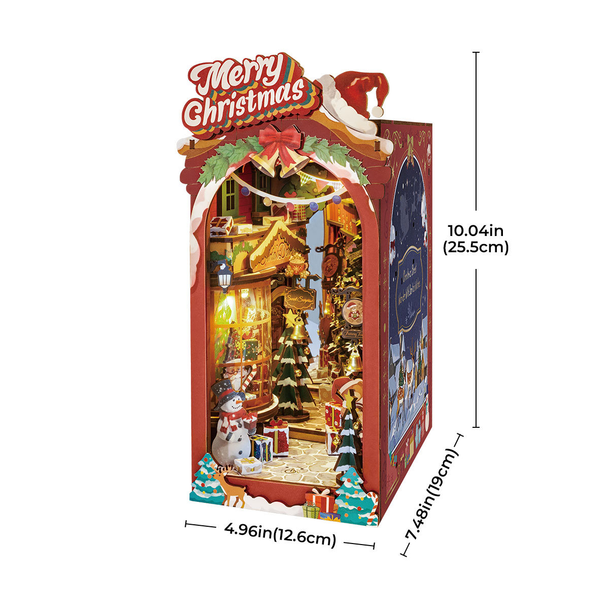 Rolife DIY Book Nook Kit – Christmas Street TGC06 Galeriebild 8