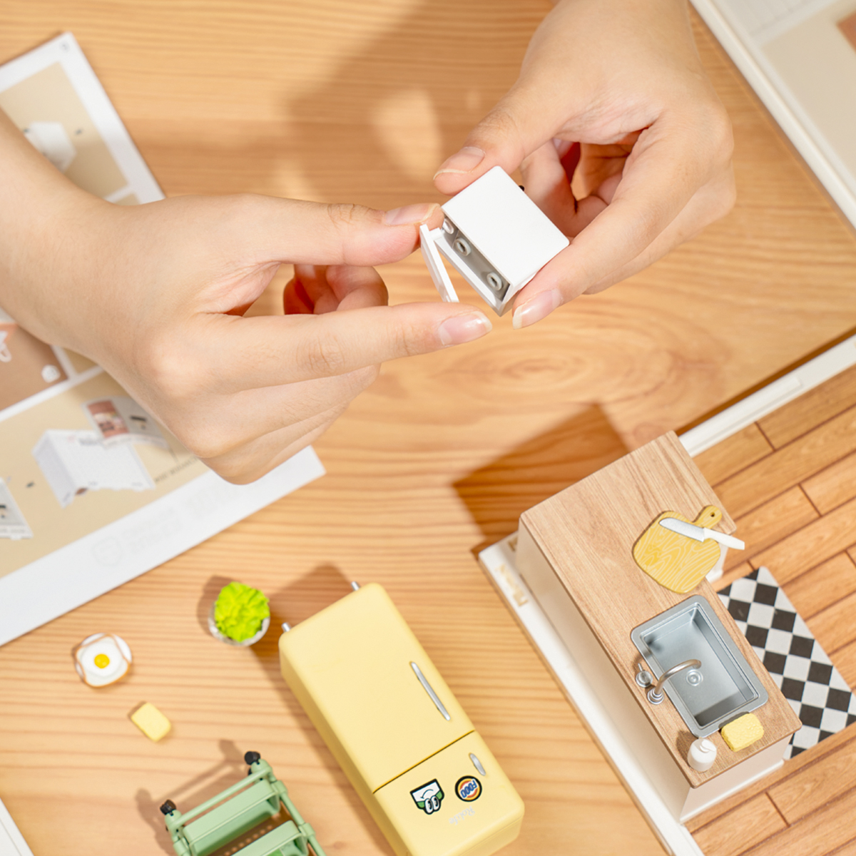Rolife Happy Meals Küche Super Creator Miniatur Haus DW008 Galerie Bild 4