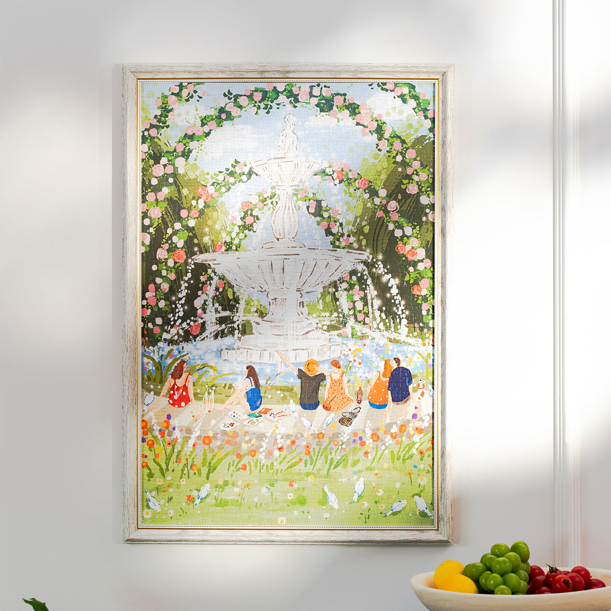 Rolife 1000-teiliges Puzzle – Nachmittagsbrunnen PT001, Galeriebild 1