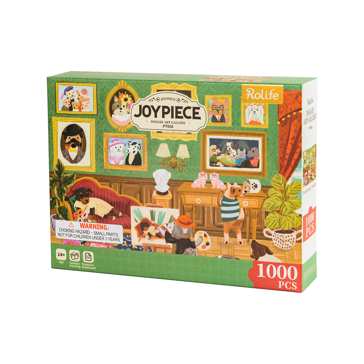 Rolife 1000-teiliges Puzzle – Doggie Art Gallery PT008 Galeriebild 7