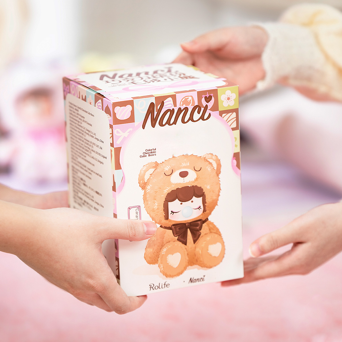 Rolife Surprise Plüschpuppen – Nanci Colorful Chocolate Cutie Bears MNAXX Galeriebild 7