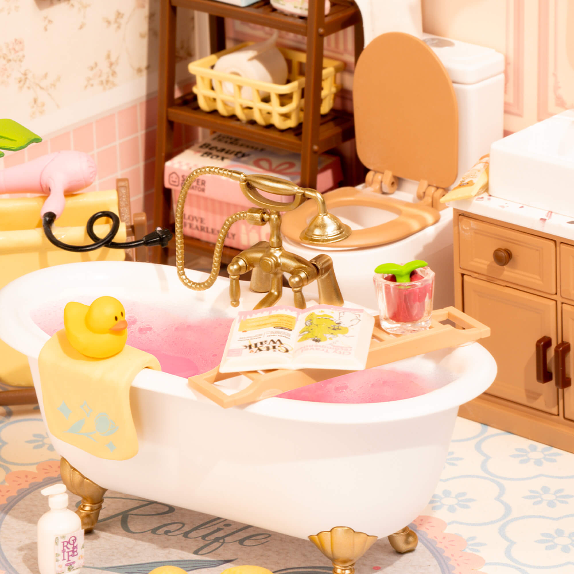 Rolife Bubble Bathroom Super Creator Miniaturhaus DW014B Galeriebild 5