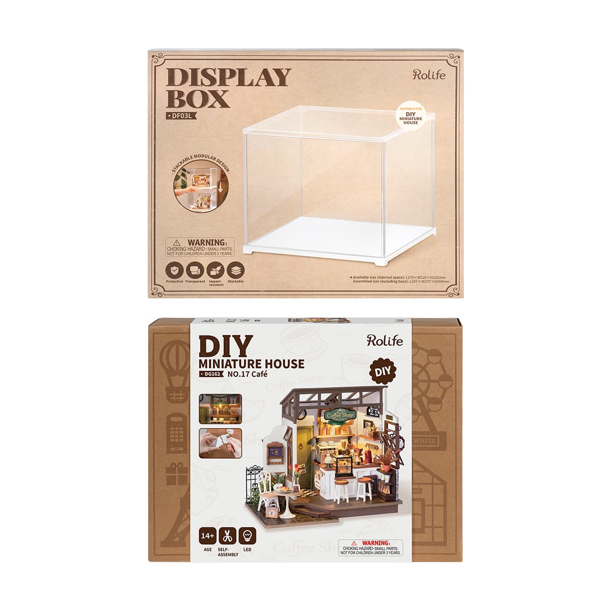 Rolife Flavory Café DG162 mit Display-Box DF03L, Galeriebild 5