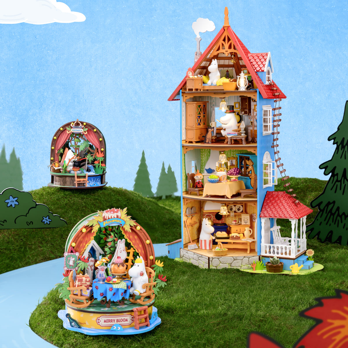 Happy Life in Moominvalley Series Produktbild