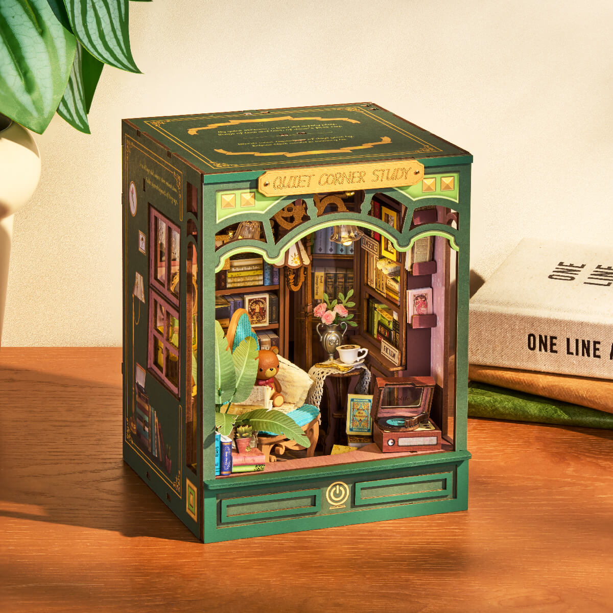 Rolife DIY Book Nook – Quiet Corner StudyTGE03