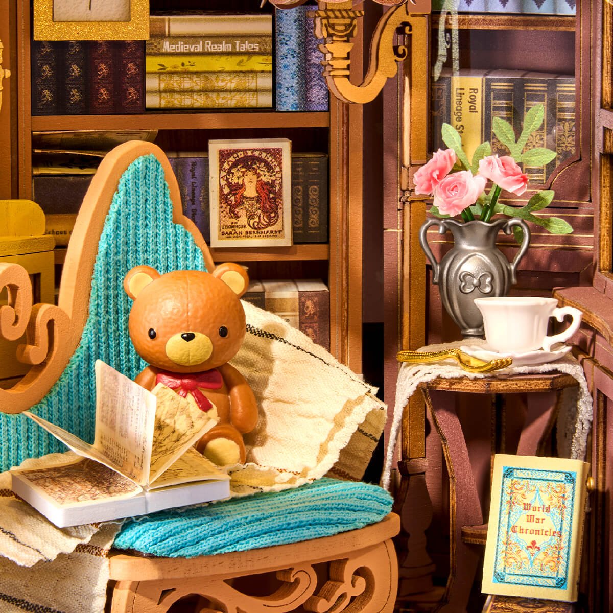 Rolife DIY Book Nook – Quiet Corner StudyTGE03