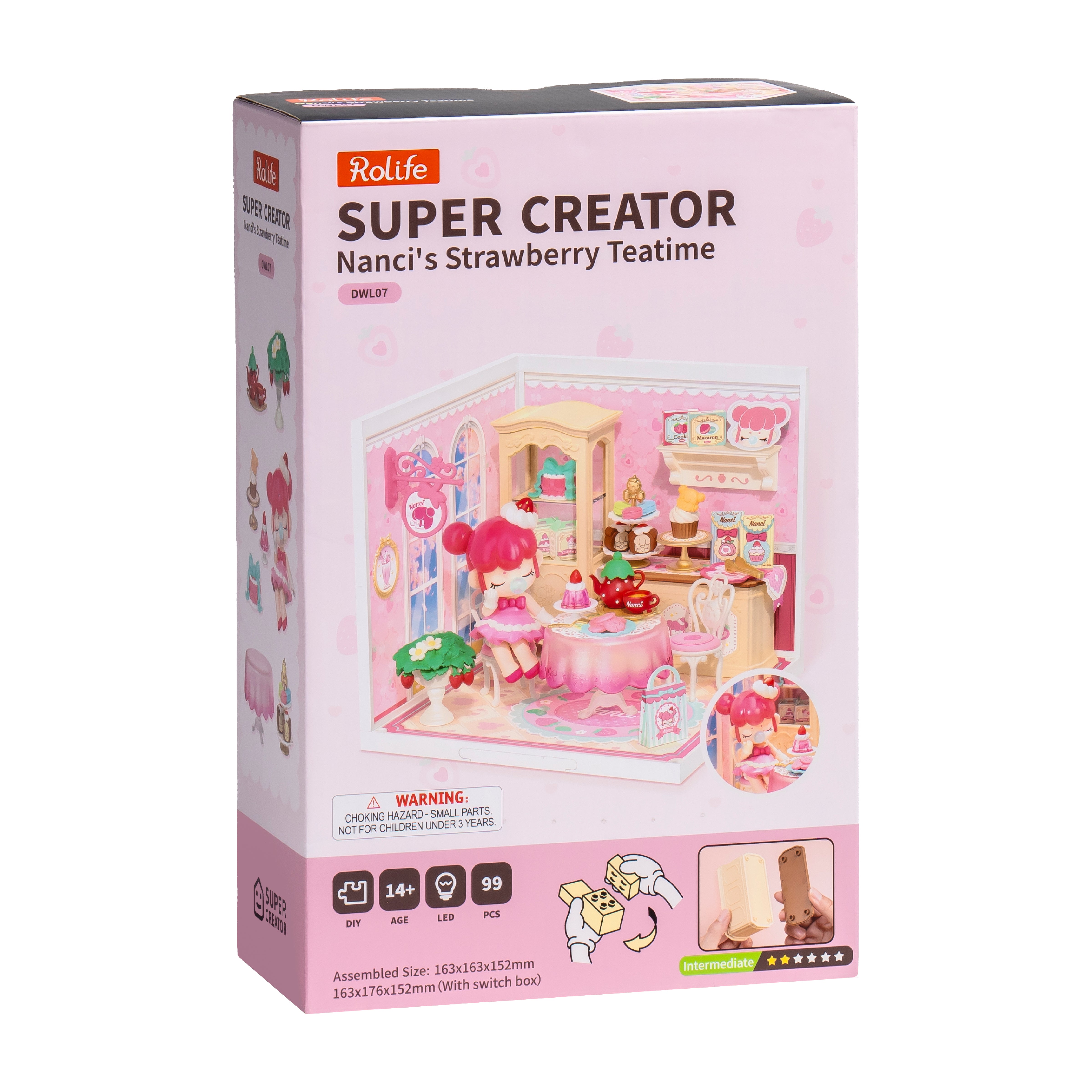 Rolife Nanci Strawberry Teatime Super Creator Produktverpackungsbild