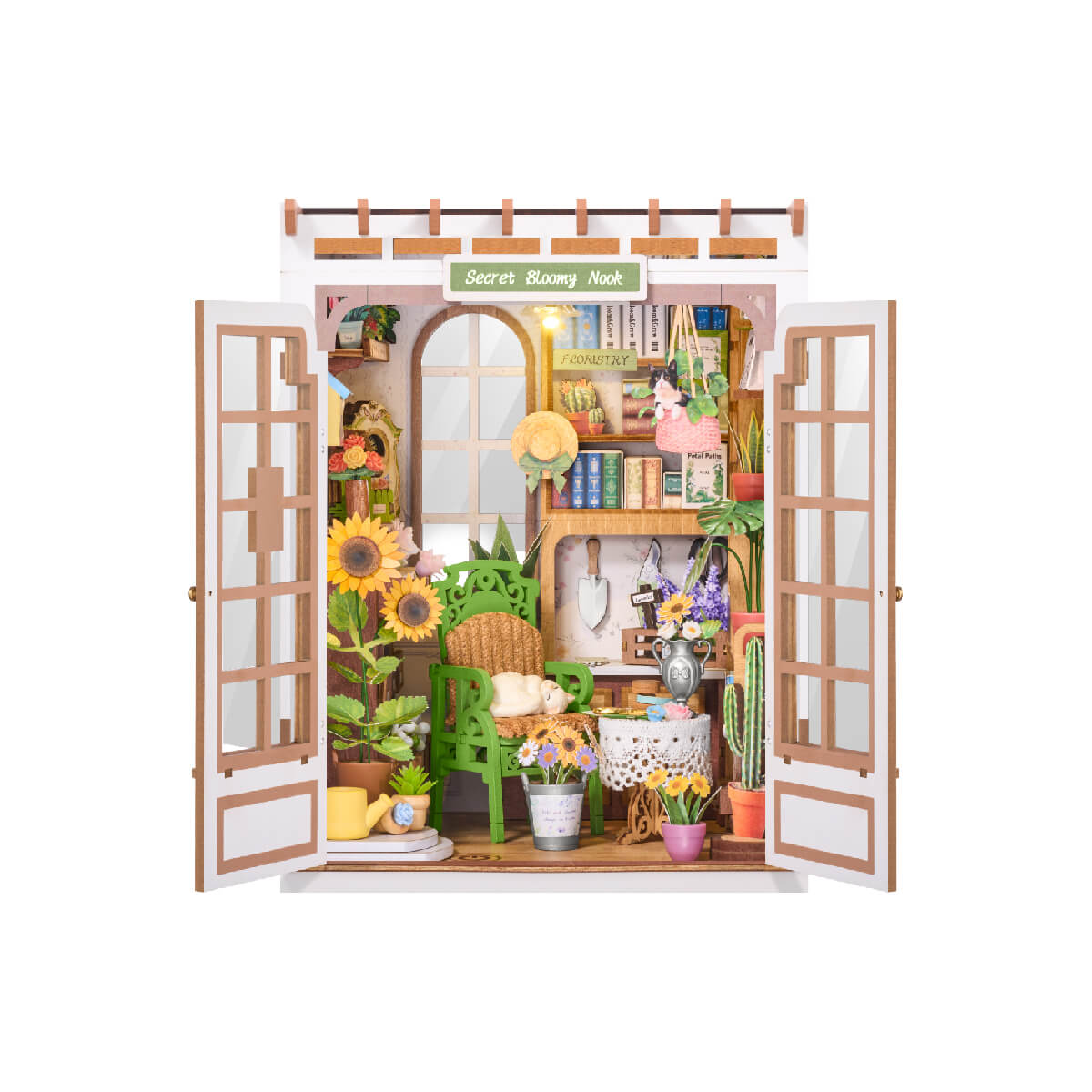 Rolife DIY Book Nook – Secret Bloomy Nook TGE04